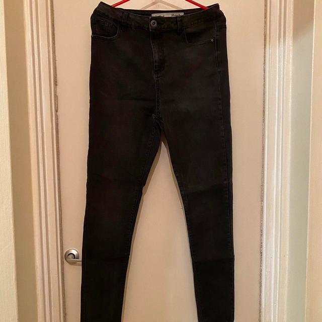 Denim & Co. Women's Jeans - Black - UK 12 on Productcaster.