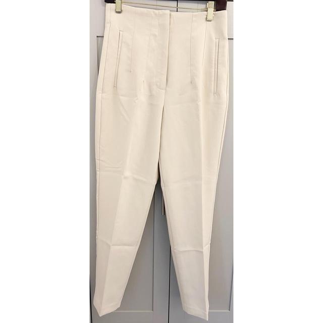 Zara Women's Trousers - Cream - M on Productcaster.