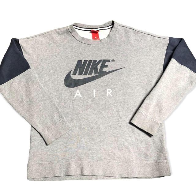 Nike Men's Sweatshirt - Grey - S on Productcaster.