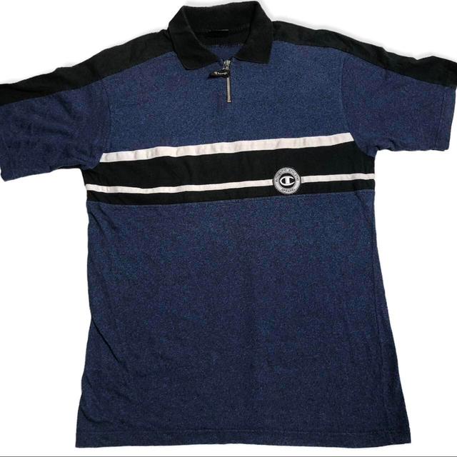 Champion Men's T-shirt - Navy - S on Productcaster.