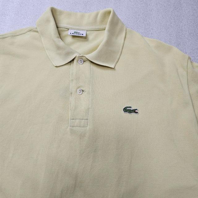 Lacoste Men's Polo shirt - Yellow - XL on Productcaster.