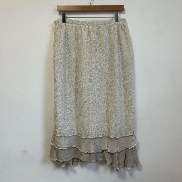 Women's Skirt - Cream - 29" on Productcaster.