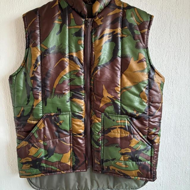 Vintage American Men's Gilet - Multi/Green - L on Productcaster.