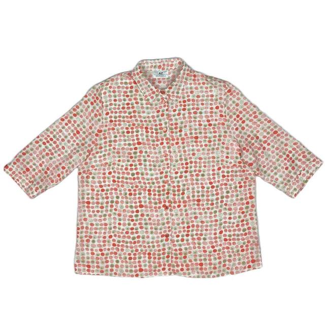 Vintage Women's Shirt - Multi/White - XL on Productcaster.