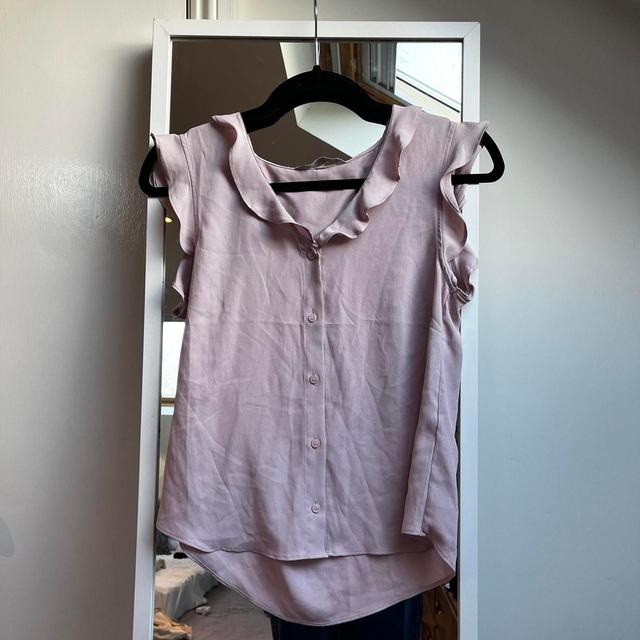 H&M Women's Blouse - Pink - 8 on Productcaster.