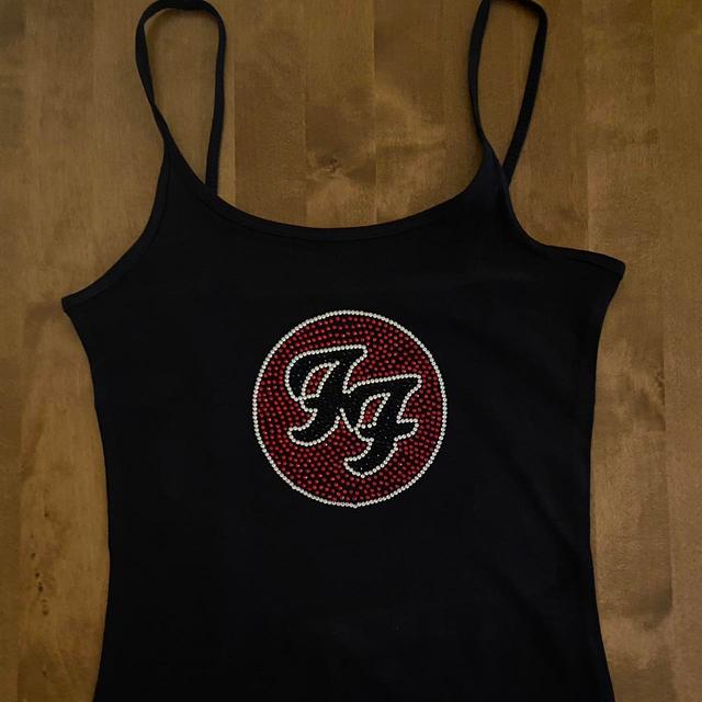 Handmade Women's Vest - Black/Navy - L on Productcaster.