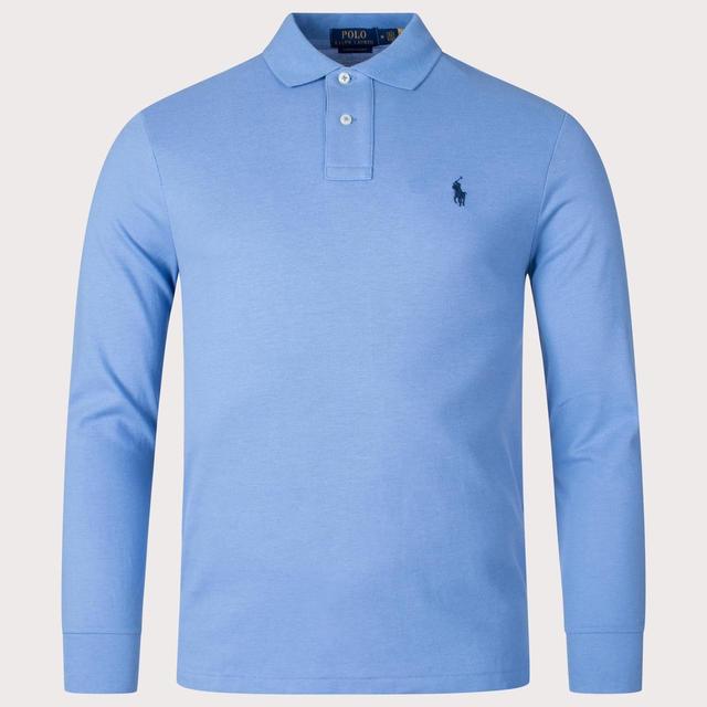 Polo Ralph Lauren Men's Polo shirt - Blue - M on Productcaster.