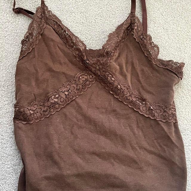 Subdued Women's Crop top - Brown - S on Productcaster.