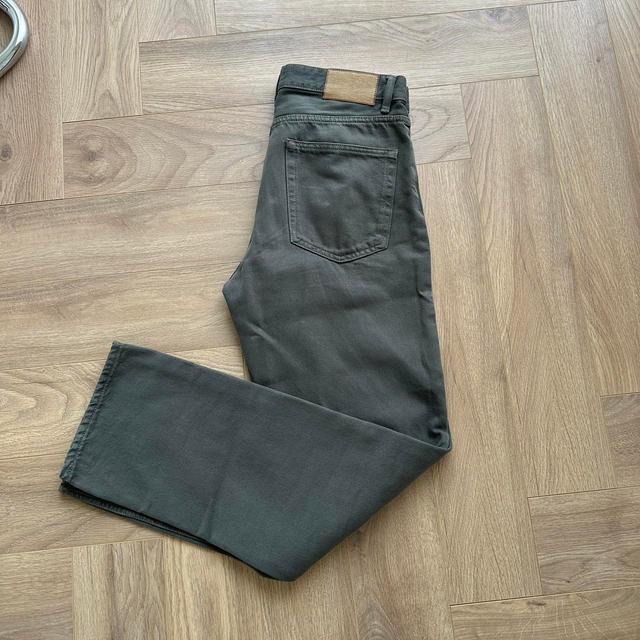 Zara Men's Jeans - Green/Khaki - 31" on Productcaster.