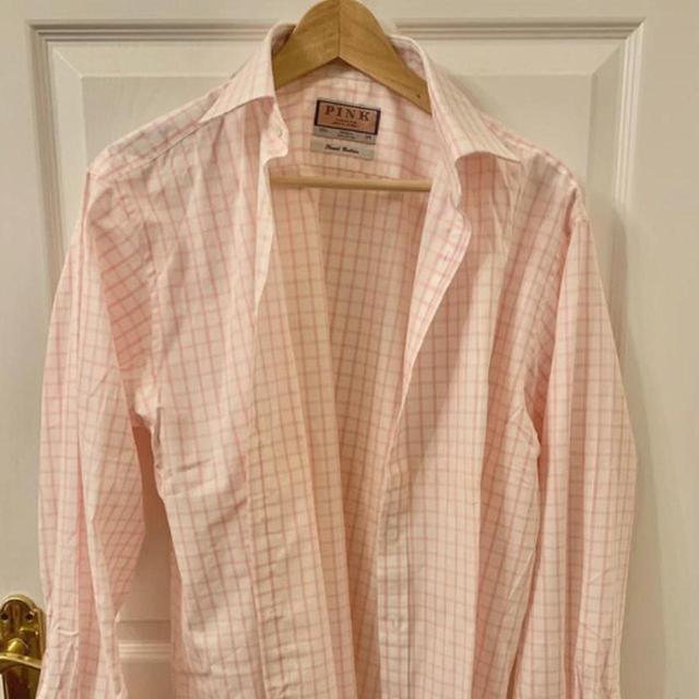 Men's Shirt - Pink - L on Productcaster.