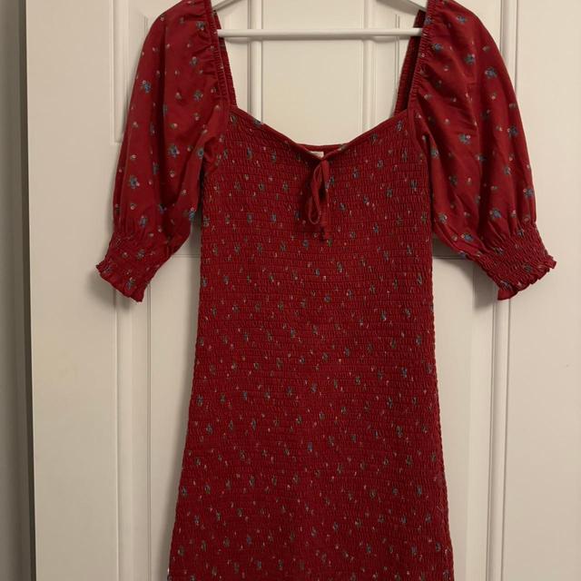 Urban Outfitters Women's Dress - Red/Burgundy - S on Productcaster.