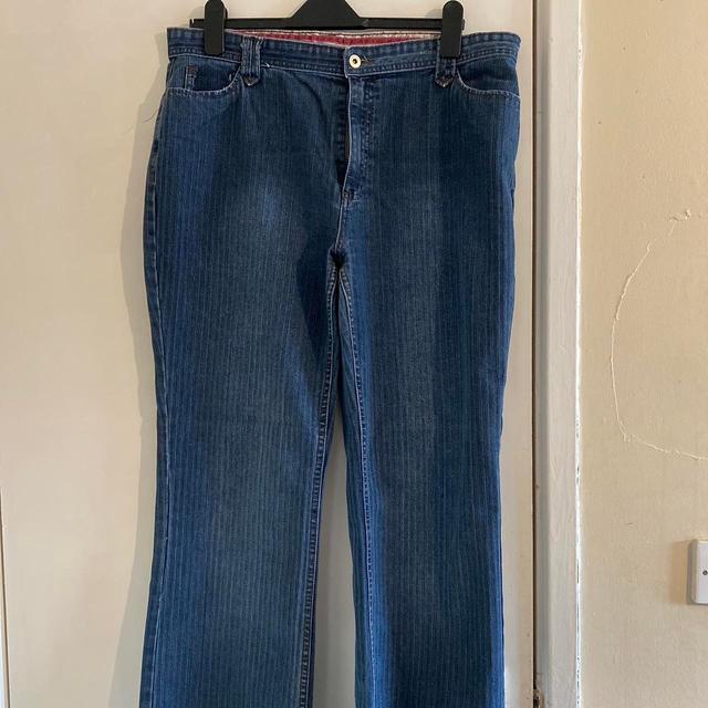 Preloved Women's Jeans - Navy - UK 18 on Productcaster.