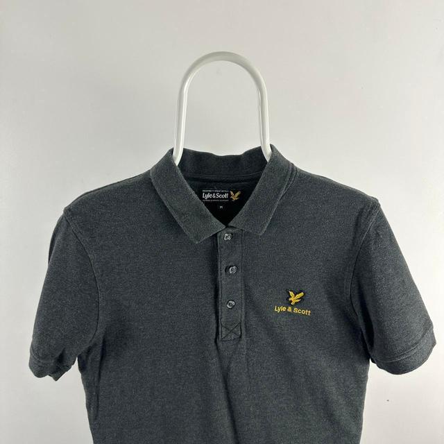 Lyle & Scott Men's Polo shirt - Grey - M on Productcaster.