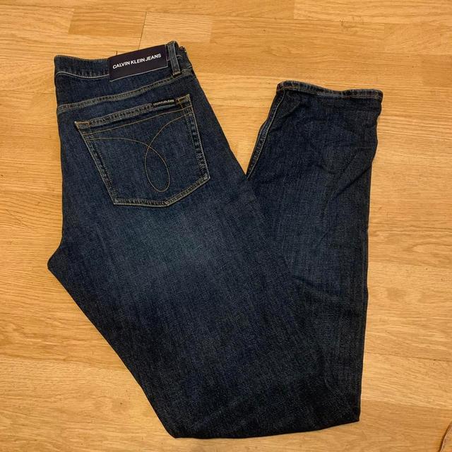 Calvin Klein Jeans Men's Jeans - Navy - 34" on Productcaster.