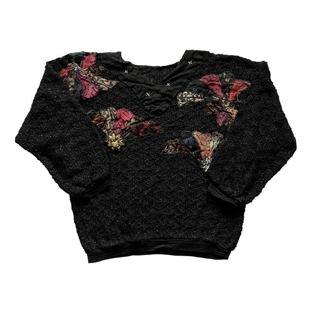 Vintage Women's Jumper - Black - 12 on Productcaster.