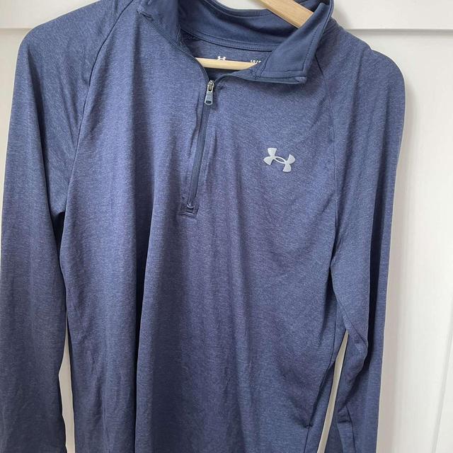 Under Armour Men's Sweatshirt - Navy - L on Productcaster.