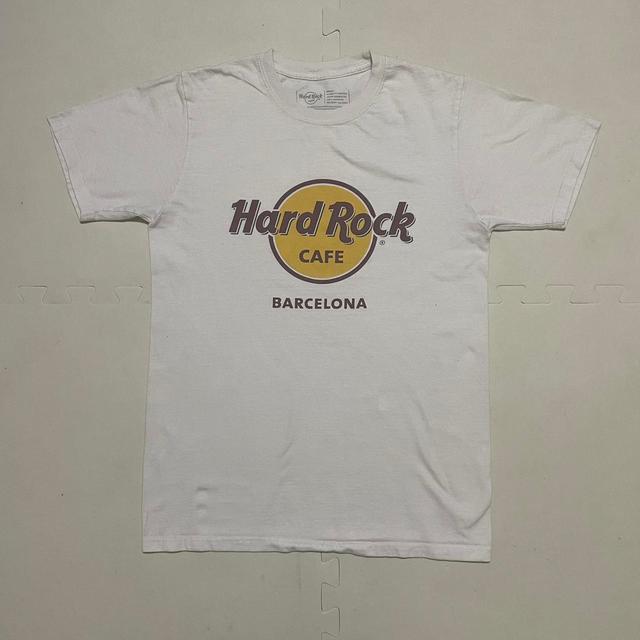 Hard Rock Cafe Men's T-shirt - White - S on Productcaster.