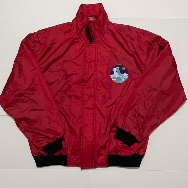 Coca-Cola Men's Bomber Jacket - Red - XL on Productcaster.