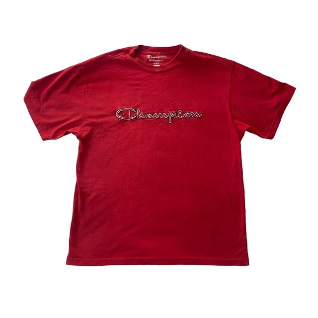 Champion Women's T-shirt - Red - M on Productcaster.