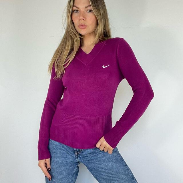 Nike Women's Jumper - Pink - S on Productcaster.