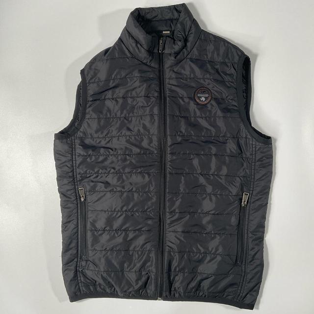 Napapijri Men's Gilet - Black - L on Productcaster.