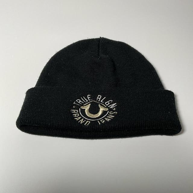 True Religion Men's Beanies - Black on Productcaster.