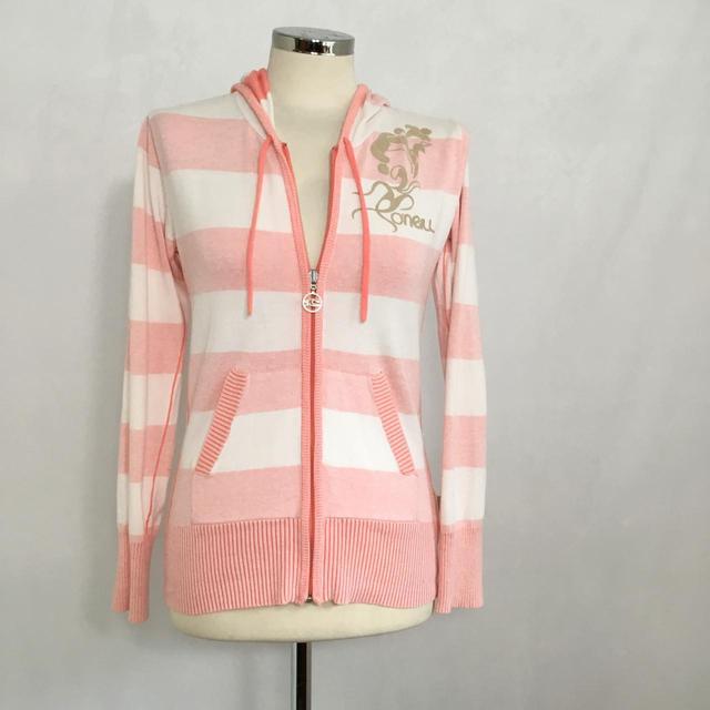 O'Neill Women's Hoodie - White/Pink - S on Productcaster.