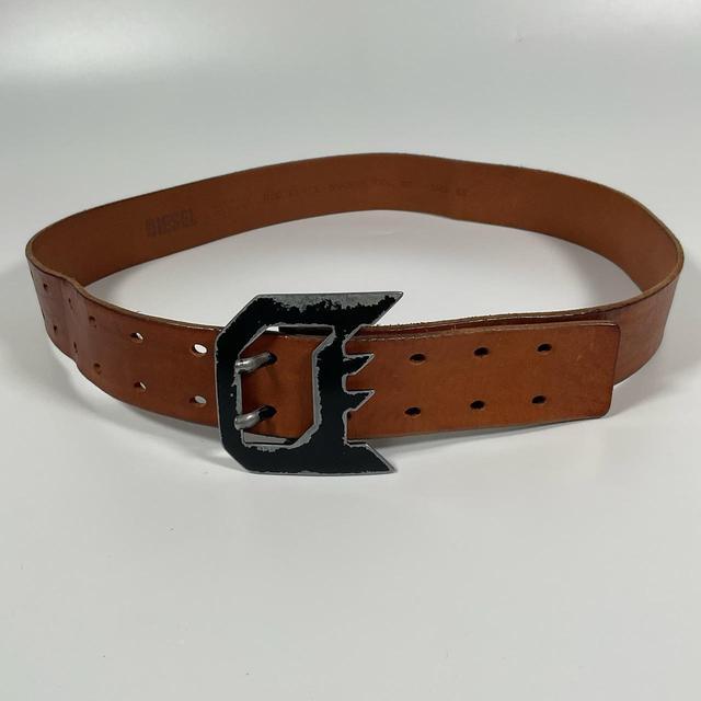 Diesel Women's Belt - Brown on Productcaster.