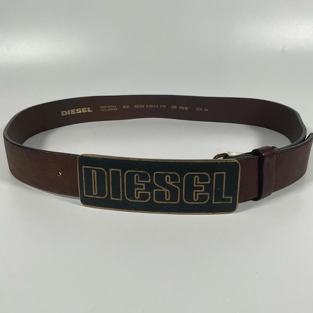 Diesel Men's Belt - Brown on Productcaster.