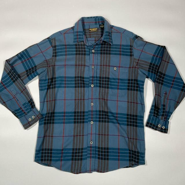 OshKosh B'gosh Men's Shirt - Blue/Black - M on Productcaster.