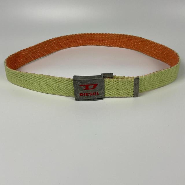 Diesel Men's Belt - Green/Orange on Productcaster.