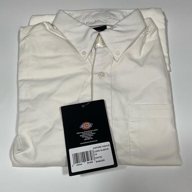 Dickies Women's Shirt - White - 16 on Productcaster.