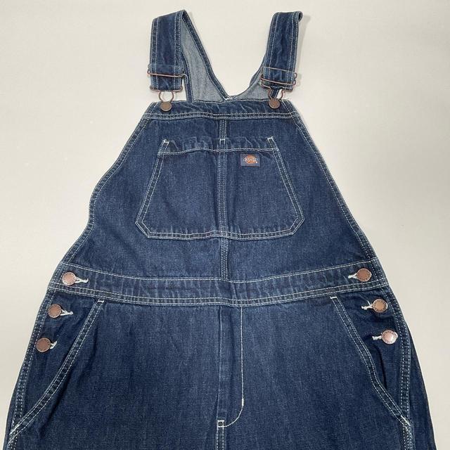 Dickies Women's Dungarees - Blue/Navy - UK 10 on Productcaster.