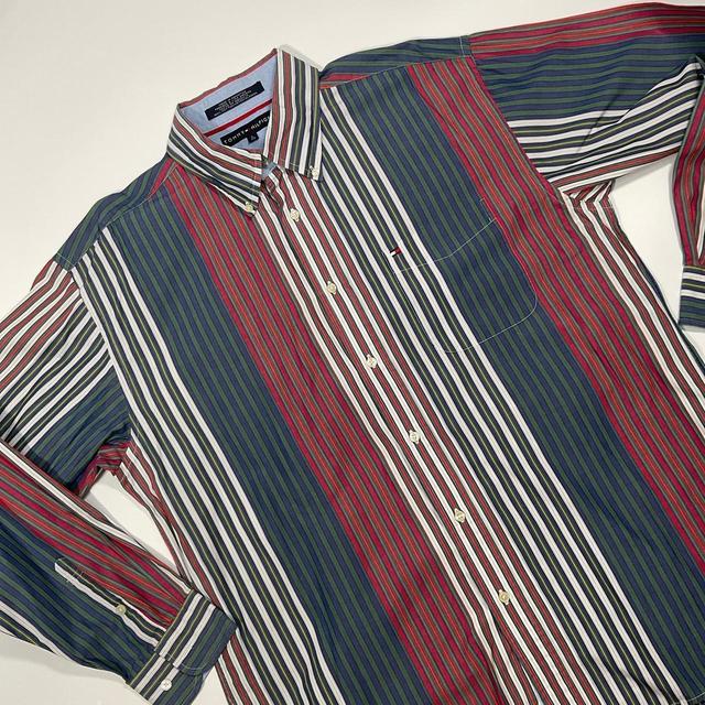 Tommy Hilfiger Men's Shirt - Multi - L on Productcaster.