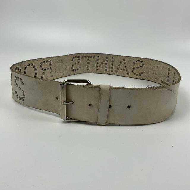 AllSaints Women's Belt - White on Productcaster.