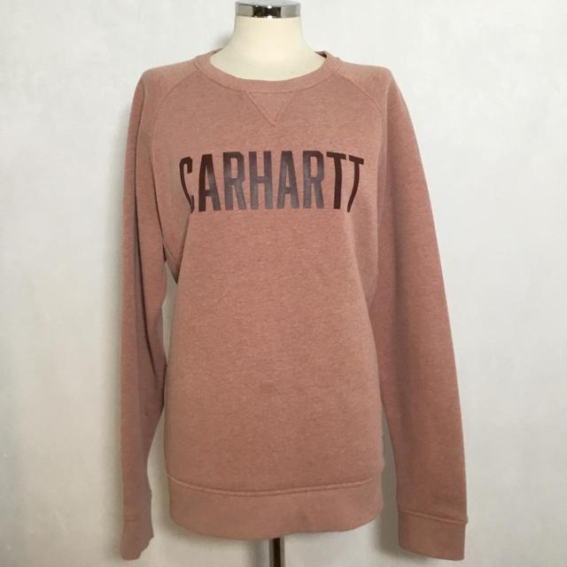 Carhartt Women's Sweatshirt - Pink - XL on Productcaster.