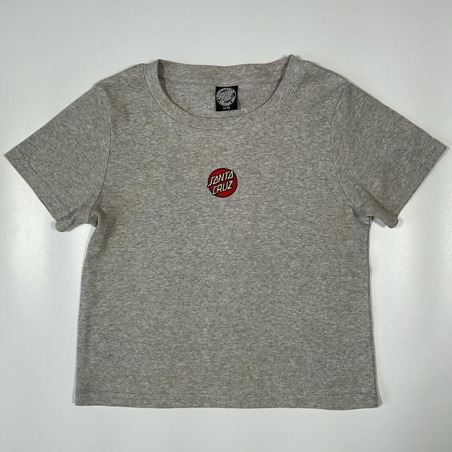 Santa Cruz Women's T-shirt - Grey - 12 on Productcaster.