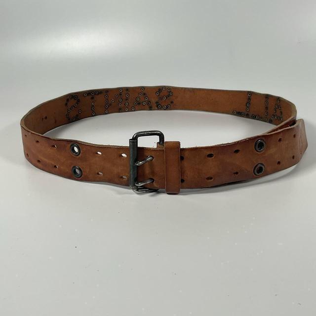 AllSaints Women's Belt - Brown/Tan on Productcaster.