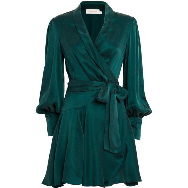 Zimmermann Women's Silk Dress - Green - 10 on Productcaster.