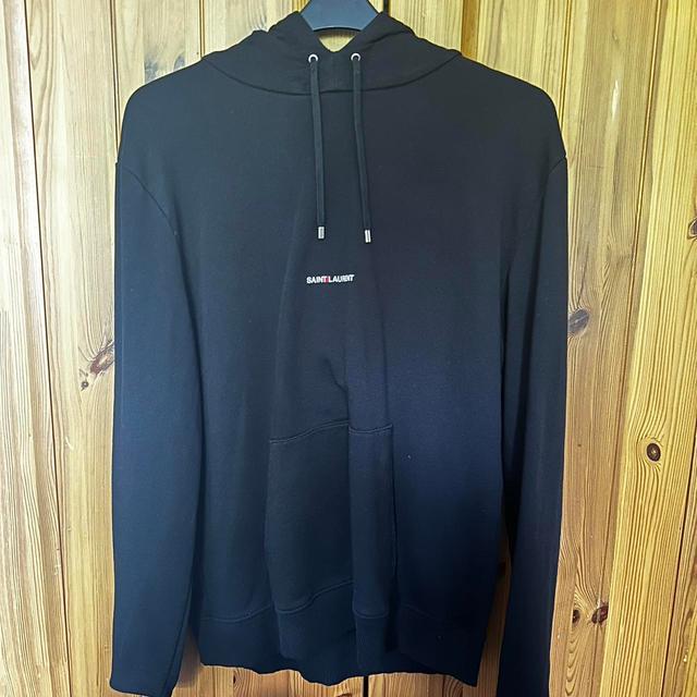 Yves Saint Laurent Men's Hoodie - Black - XXL on Productcaster.