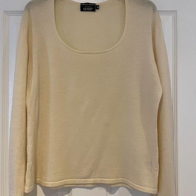 Hobbs Women's Jumper - Yellow - 16 on Productcaster.