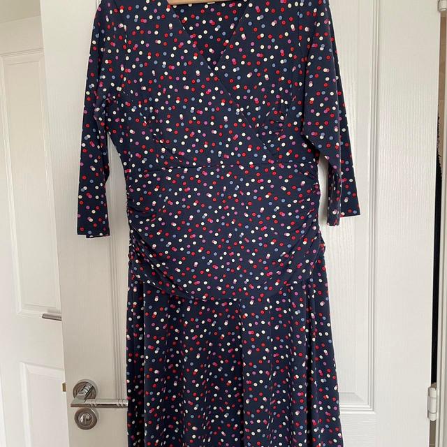 Preloved Women's A-line Dress - Navy - 16 on Productcaster.