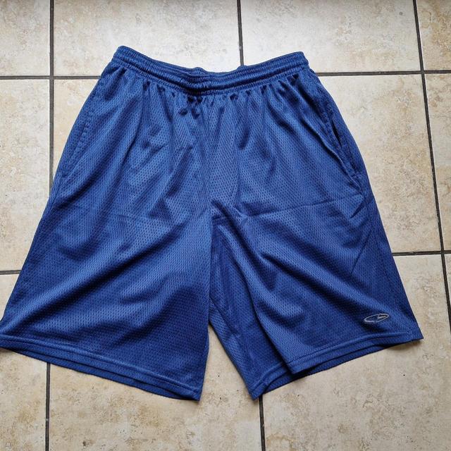 Champion Men's Shorts - Blue - S on Productcaster.