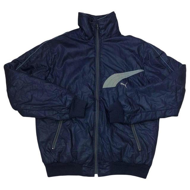 Puma Men's Puffer - Navy - L on Productcaster.