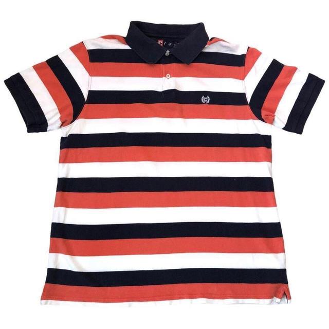 Chaps Men's Polo shirt - Orange - L on Productcaster.