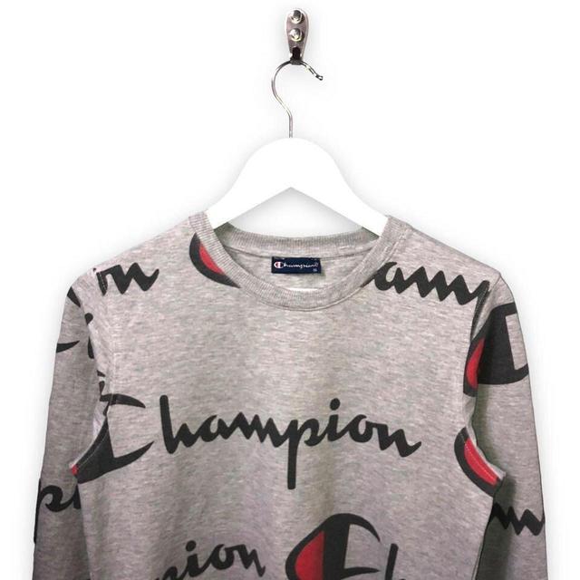 Champion Men's Sweatshirt - Grey - S on Productcaster.