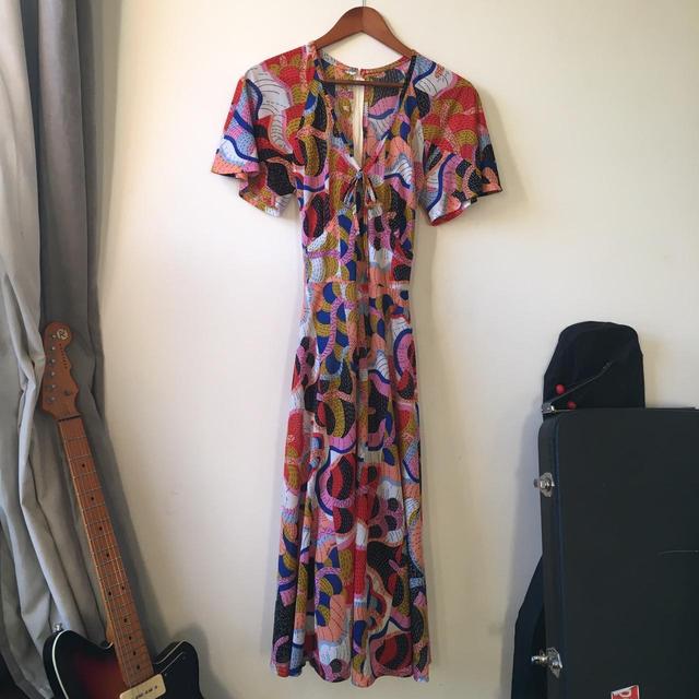 Vintage Women's Dress - Multi - 10 on Productcaster.