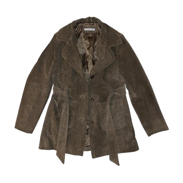 Vintage Women's Trench - Brown - UK 12 on Productcaster.