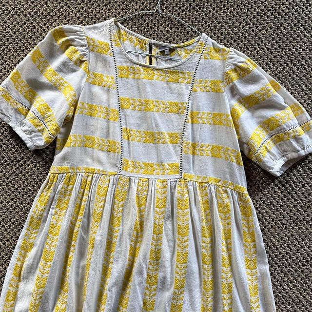 Oliver Bonas Women's Babydoll Dress - Yellow/Multi - 12 on Productcaster.