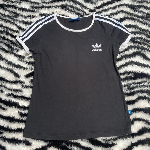 Adidas Women's T-shirt - Black - 12 on Productcaster.